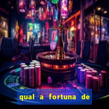 qual a fortuna de narcisa tamborindeguy